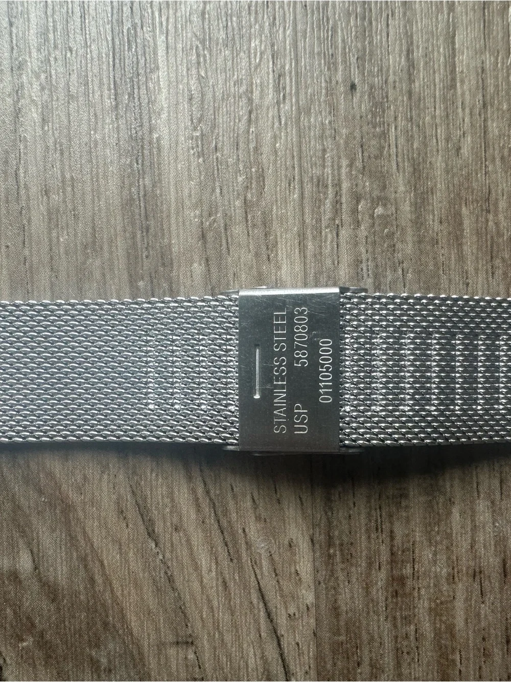 Skagen Silver Dial Watch with Silver Mesh Band